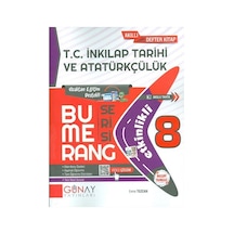 8. Sınıf Bumerang Etkinlikli T.C. İnkılap Tarihi ve Atatürkçülük G