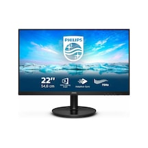 Philips V-Line 222V8LA/00 21.5" 4 MS 75 Hz W-LED FHD VA Monitör