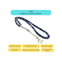 Yıldız Doğal Taş Lapis Lazuli 6mm 99luk Doğal Taş Tesbih