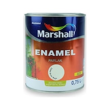Marshall Enamel Parlak Ahşap Metal Boyası Kum Beji 0,75 L