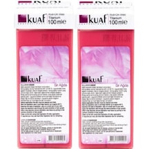 2 Adet Roll On Kartuş Ağda Titanyum 100 Ml X 2