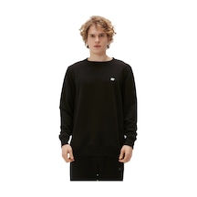 Bad Bear Geofox Crewneck Siyah Erkek Sweatshirt Siyah