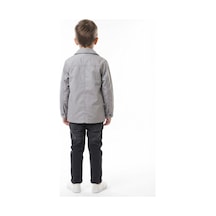 Xo Kids Erkek Çocuk 4lü Alt Üst Takım 2-5 Yaş 12201 Gri