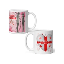 Gürcistan Kupa Bardak 2 Adet Seyahat Hatıra Georgia Mug