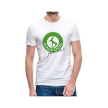 Anadol Fun Club Baskılı Beyaz Erkek Tshirt