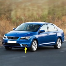 Ön Tampon Sol Sis Farı Çerçevesi 6ja807681 Seat Toledo İle Uyumlu 2013-2019