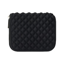 Elmas Dokulu Dizüstü Bilgisayar Tablet Çantası Siyah Siyah