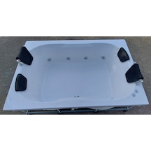 Alika 180x120 CM Jakuzi Küvet Hidromasaj Sistem-1 8 Jet