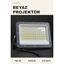 Cata 100w 6500k Beyaz Led Projektör