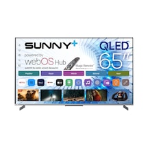 Sunny Plus SN65LEDS-W03M 65" 165 Ekran 4k Ultra Hd Webos Smart QLED TV