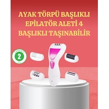Mey İthalat 4 Başlıklı Kablosuz Şarjlı Epilasyon Cihazı