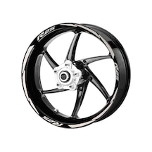 Deeb R25 Jant Şeridi Reflektif Beyaz Beyaz Model S