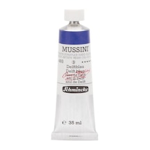 Schmincke Mussini Artist Yağlı Boya 35 ML Seri 3 493 Delft Blue