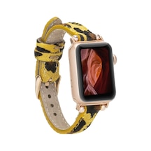 Apple Uyumlu Watch Deri Kordon 42-44-45mm Leo61
