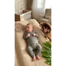 Bebbek Fitilli Takım Bej