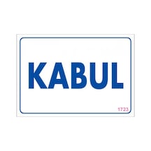 SÖNSAN UYARI LEVHALARI "KABUL" PVC 17,5*25