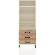 Arges Dolap 4 Raflı 3 Çekmeceli 60x30x163 Aytaşı-çam Aytaşı
