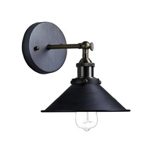 Dylight Retro Metal Dekoratif Mafsallı Akrobatik Siyah Duvar Aplik-dy00151