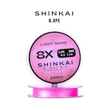 Pandora Shinkai Light Game 8x 0,4pe 100mt İp Misina - Standart