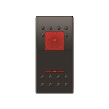 Switch Kırmızı On-Off 12/24V
