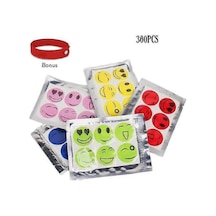 300 Adet Smiley Sivrisinek Kovucu Böcek Kovucu Etiketler