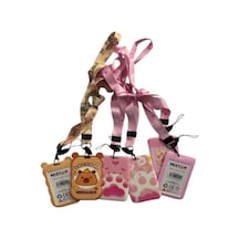 Misyon Luck-cute Cat Yaka Kartı Kabı İpli Yoyolu - 3 Adet