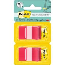 Bayraklar Standart Sayfa Bayrakları Dağıtıcı, Kırmızı, 50 Bayrak/dispenser, 2 Dispenser/paket Diğer