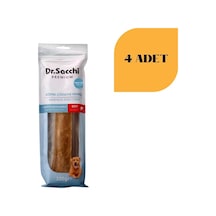 Dr. Sacchi Sığır Derisi Doğal Press Kemik Köpek Ödülü 320 G X 4 Adet