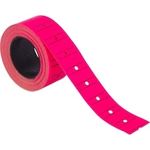 Şeylişeyler - Fiyat Etiketi 12'li 1 Paket - Pembe Renkli Mağaza Ve Market İndirim Etiketi Seti
