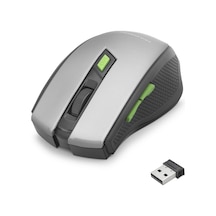 Kablosuz Mouse 800/1600 Dpi - Gri Siyah Hdx3404g