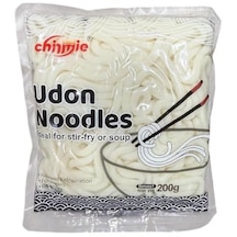 Udon Style Wheat Noodles 200 G Japon Usulü Kalın Buğday Eriştesi Stir Fry, Ramen Ve Çorbalık Udon Noodle
