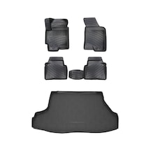Hyundai Elantra 2001-2006 Paspas ve Bagaj Havuzu Seti Bizymo Siyah