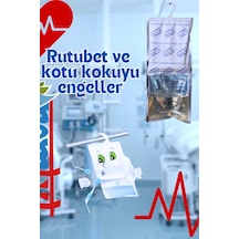 Hastane Ve Muayenehanelerde Rutubet Nem Giderici Kötü Koku Korozyon Önleyici 1 Kutu 2 Paket 1 Kg