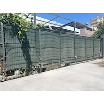 Balkon Filesi - 95lik - Yeşil - Şeritli Halkalı