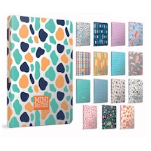 Gıpta Mini Notes Flexı A7 80 Yp Çizgili Dikişli Defter 5680- 3 Adet Çeşitli Renk Ve Desen