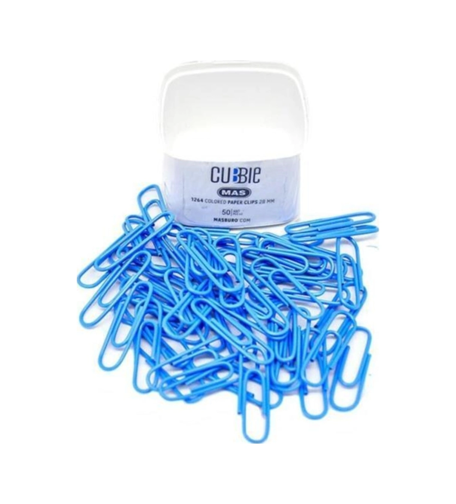 Ataş Renkli Cubbie 28 Mm Mavi 1264-8-lı-pkt Diğer