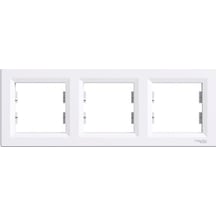 Schneider Electric Eph5800321 Asfora Üçlü Yatay Priz Çerçevesi Beyaz
