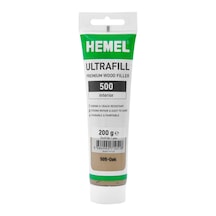 Hemel Ultrafill Premium İç Mekan Ahşap Tamir Macunu Su Bazlı Meşe Oak Koyu Krem 200 Gr