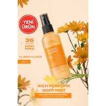 Parfüm Etkili, Nemlendirici Vücut Misti Kundal Rich Perfume Body Mist 100ml Ylang Ylang