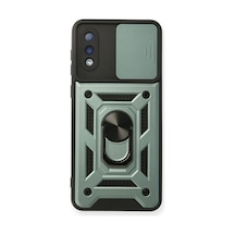 Samsung Galaxy A02 Kılıf Pars Lens Yüzüklü Silikon