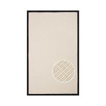 Eko Halı Ventura Vnt 2706 Cream Bordür Black Sisal Görünümlü İç Ve Dış Mekan Uyumlu Hav Vermeyen Mod