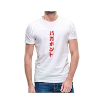 One Punch Man Baskılı Beyaz Erkek Tshirt (531001110)