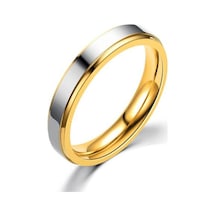 Moda Lover Çiftler Kadın Titanyum Çelik Nişan Alyans Band Takı, Cinsiyet: Erkek Çok Renkli