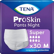 Tena Proskin Pants Süper Night Gece Emici Külot Bezi M 30 Adet