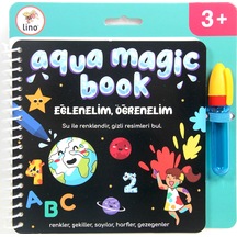 Aqua Magic Eğlenelim Öğrenelim Sihirli Boyama Kitabı