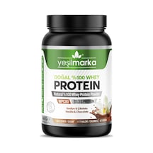 Yeşilmarka Doğal Whey Protein Tozu – Çikolata / Vanilya 748 Gr