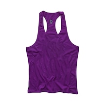 Bluu Basic Fitness Gym Tank Top Sporcu Atleti (528807548) Mor