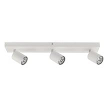 Üçlü 60 Cm Sıralı Gün Işığı Ampullü Led Avize Hareketli Başlık Siyah