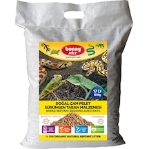 Bonny Nice Doğal Çam Pellet Sürüngen Taban Malzemesi 10 KG 17 L
