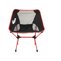 Urban Badger Kırmızı Loki Çantalı Katlanabilir Sandalye Kırmızı - Siyah